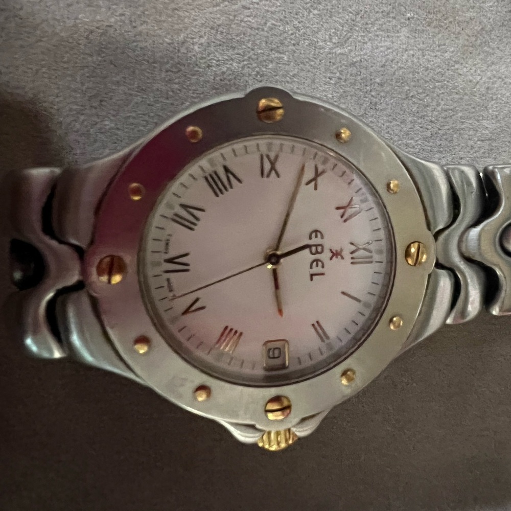 Ebel Silver and Gold unisexWatch